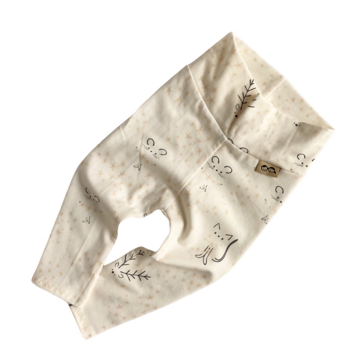 Star Bright Frost Cream Leggings