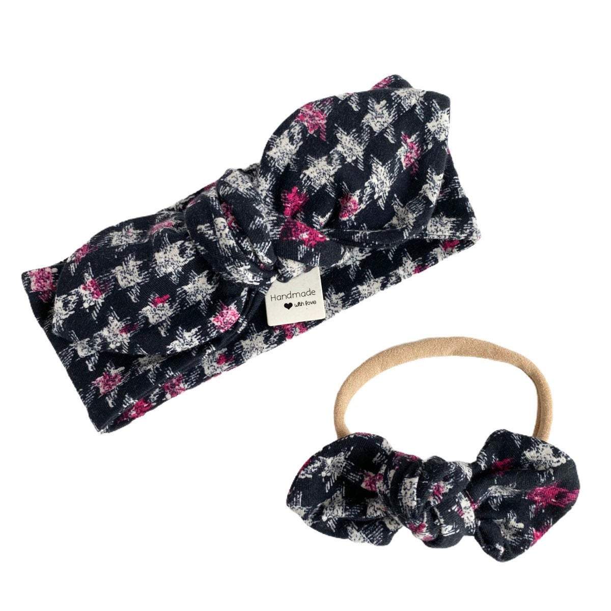 Houndstooth Leggings and/or Headbands