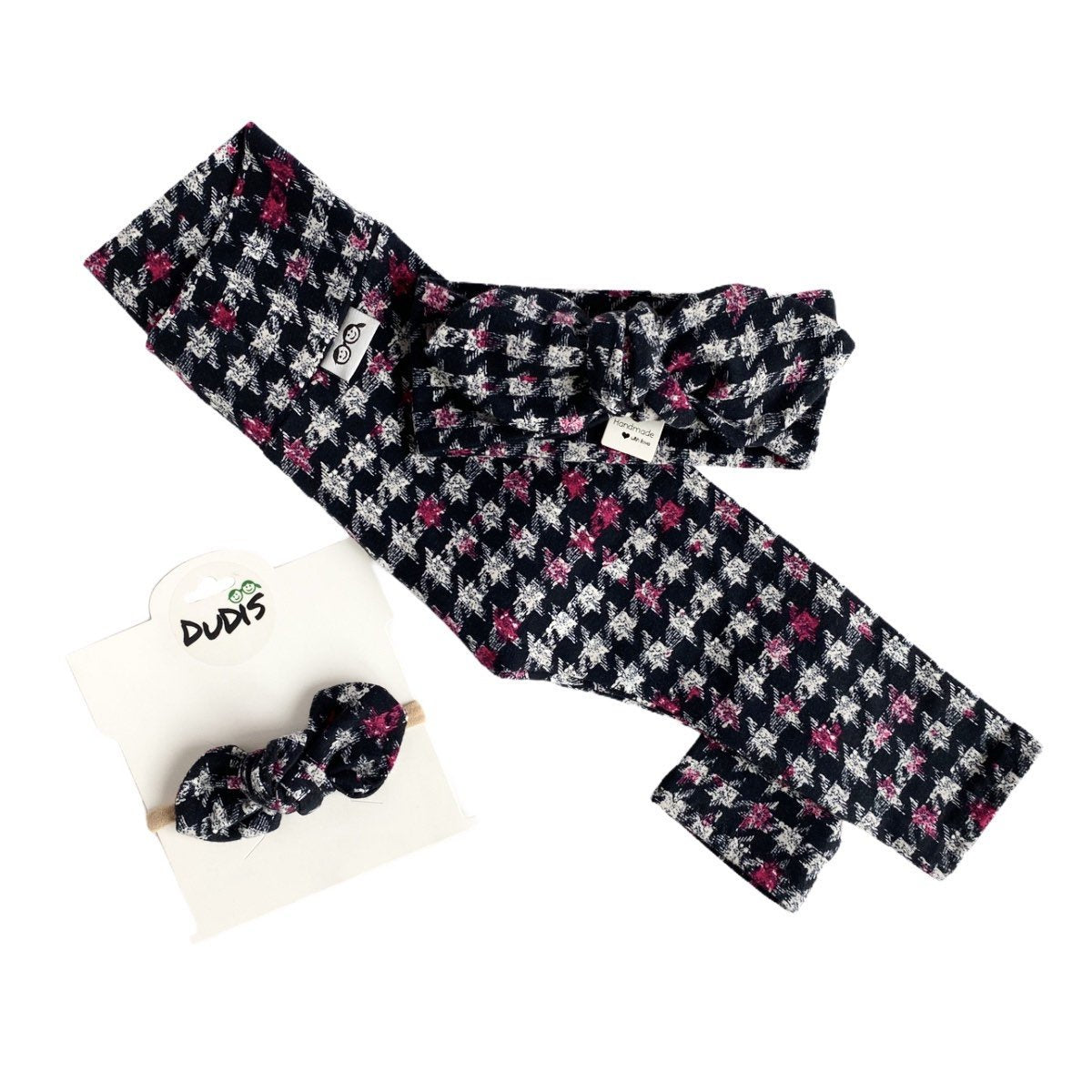 Houndstooth Leggings and/or Headbands