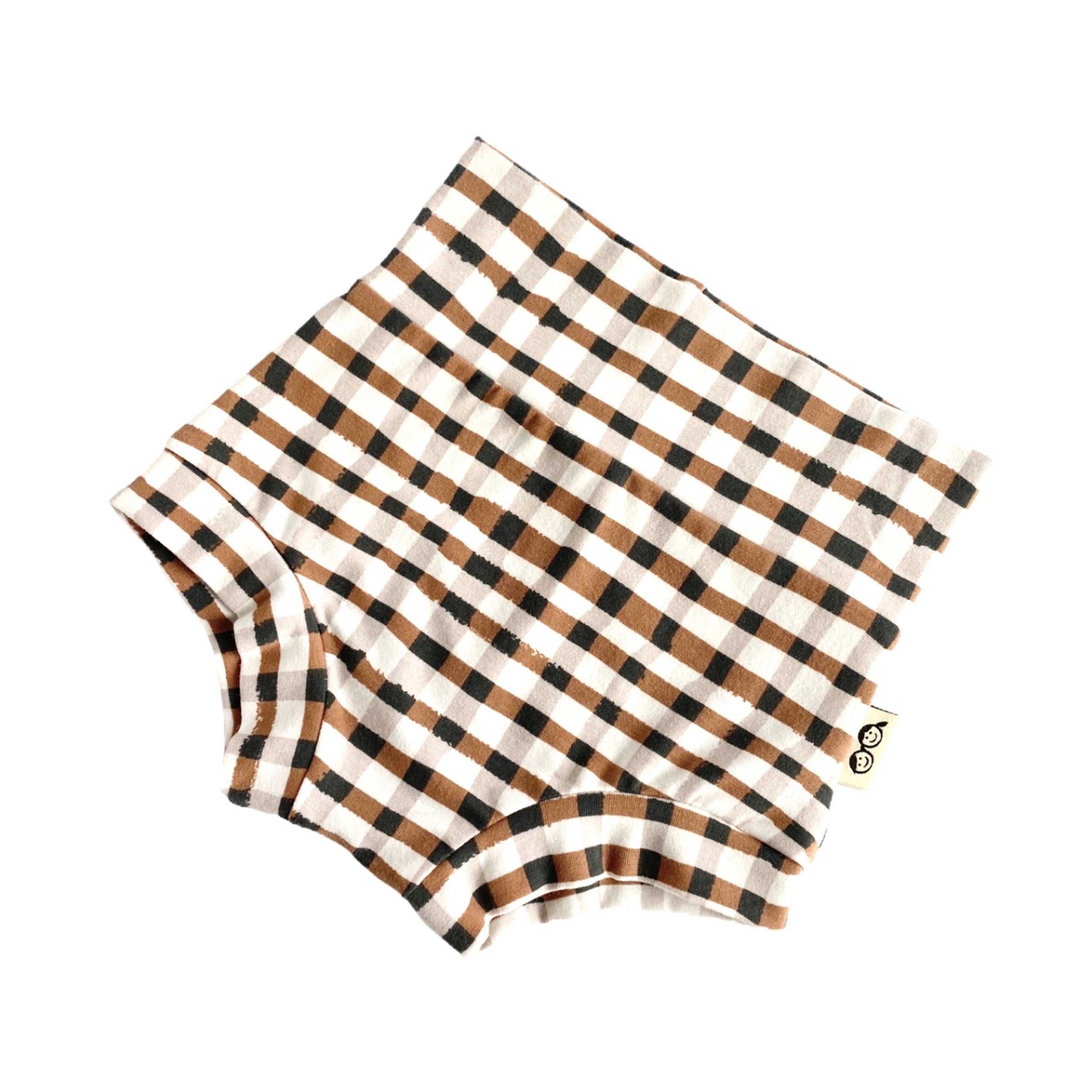 Fall Gingham Bummies and/or Headbands