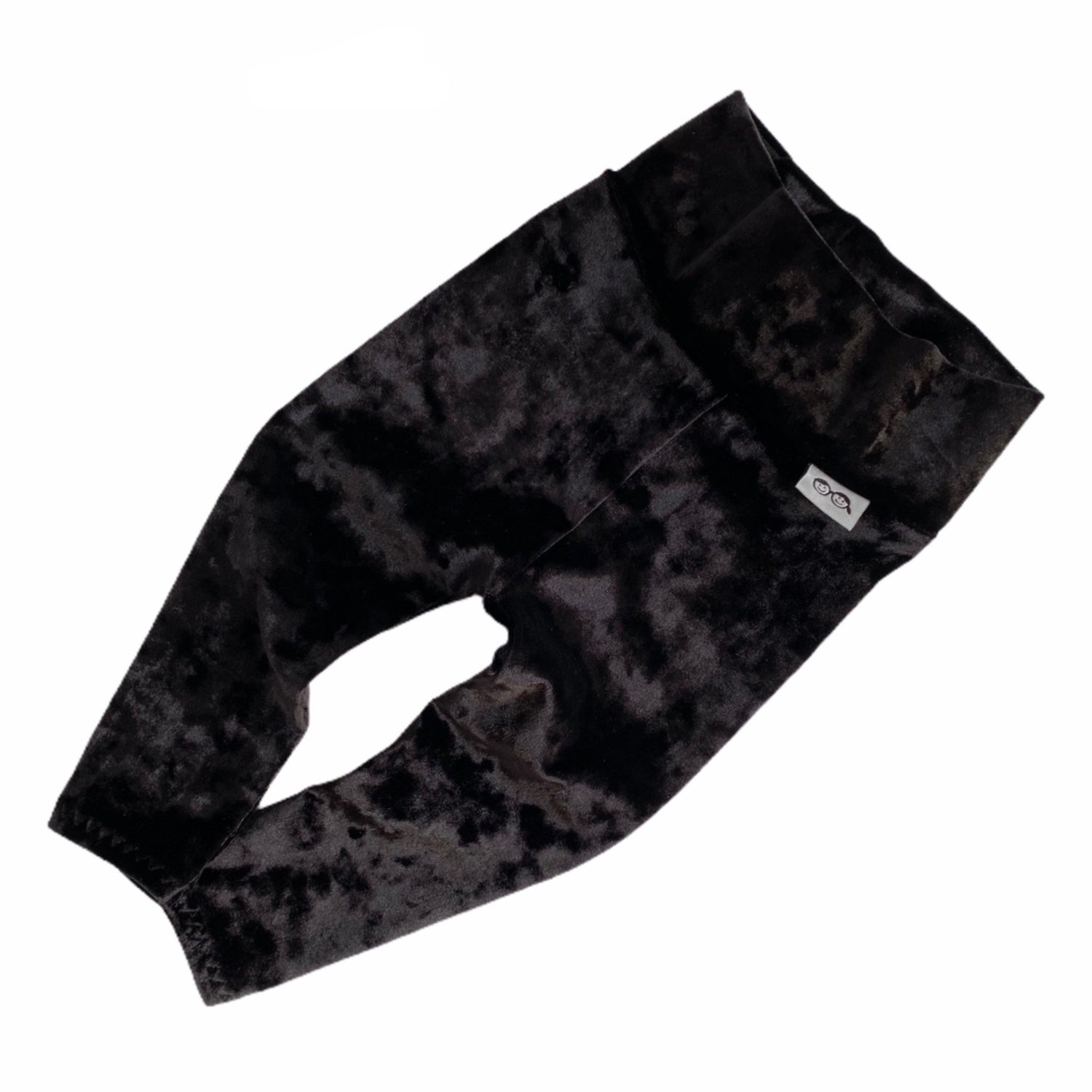 Black Velvet Leggings