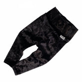 Black Velvet Leggings