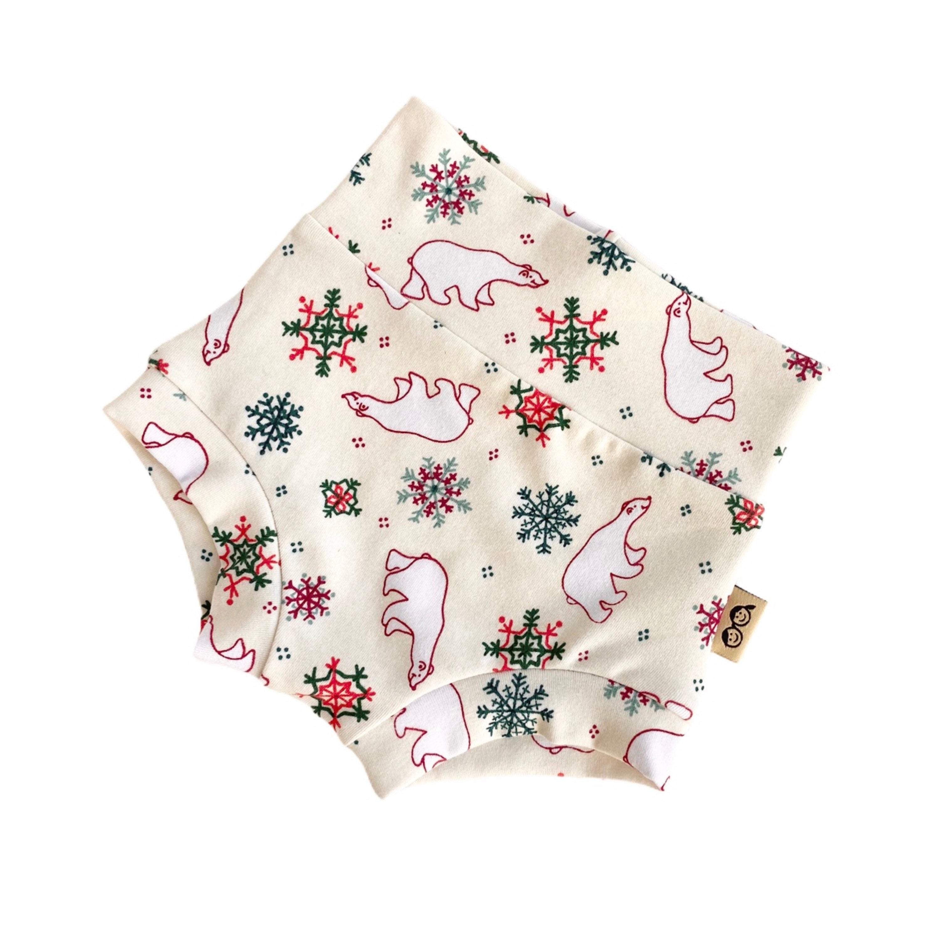 Christmas Polar Bears Bummies