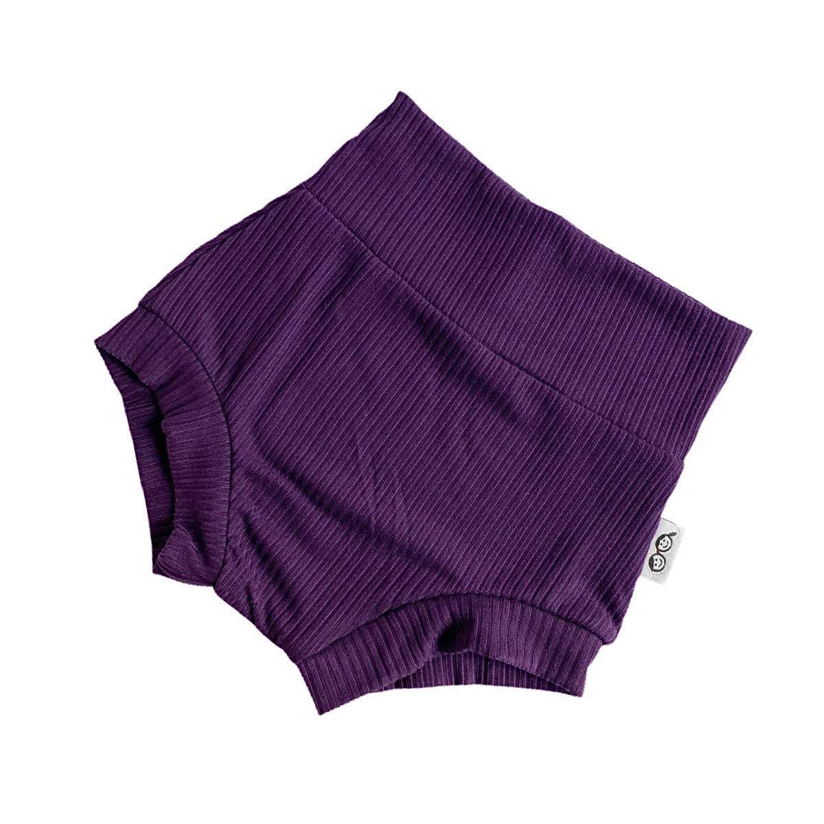 Purple Rib Bummies and/or Headbands