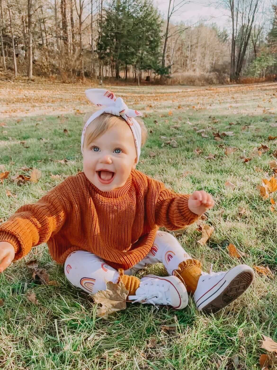 Rainbow White Leggings and/or Headbands