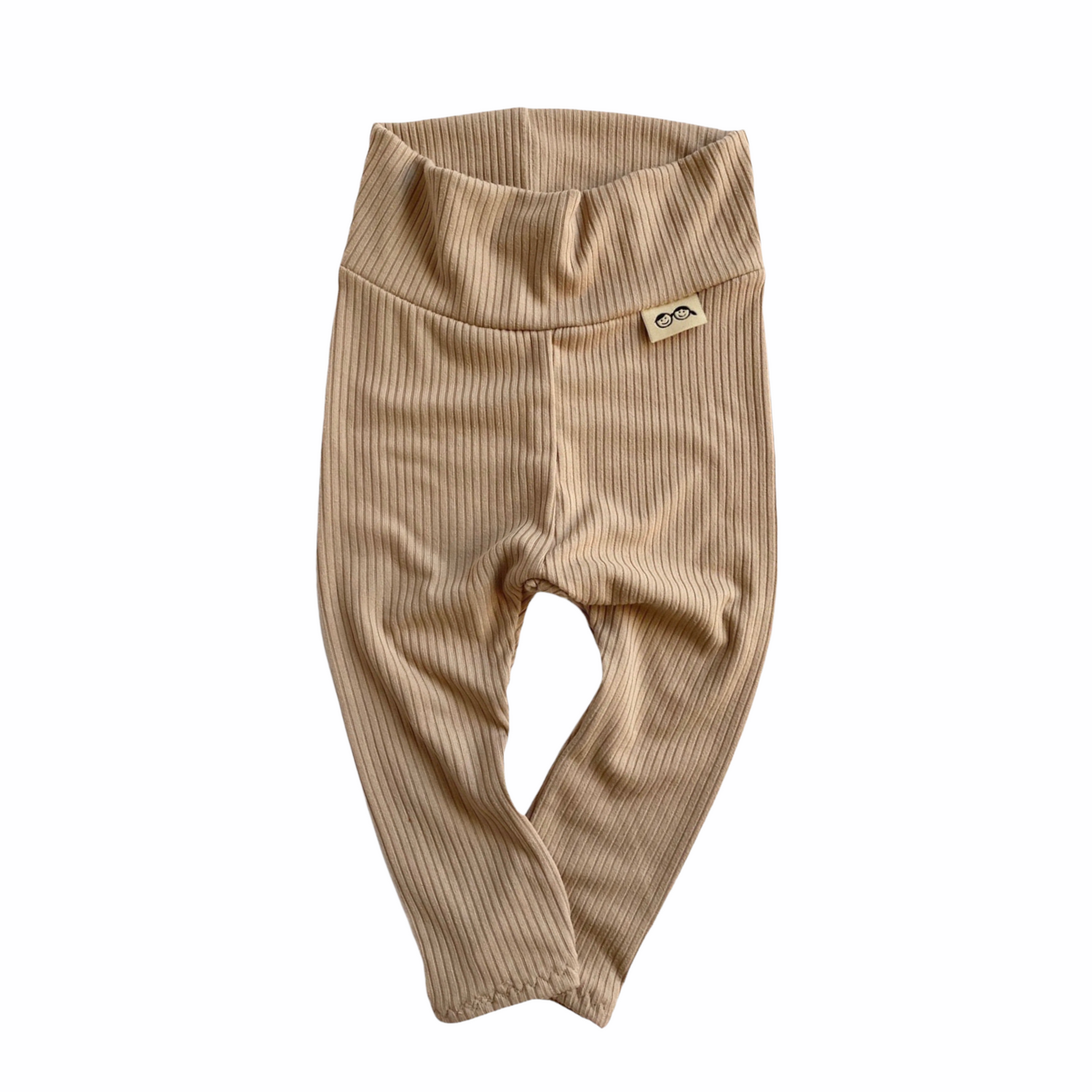 Latte Ribbed Leggings