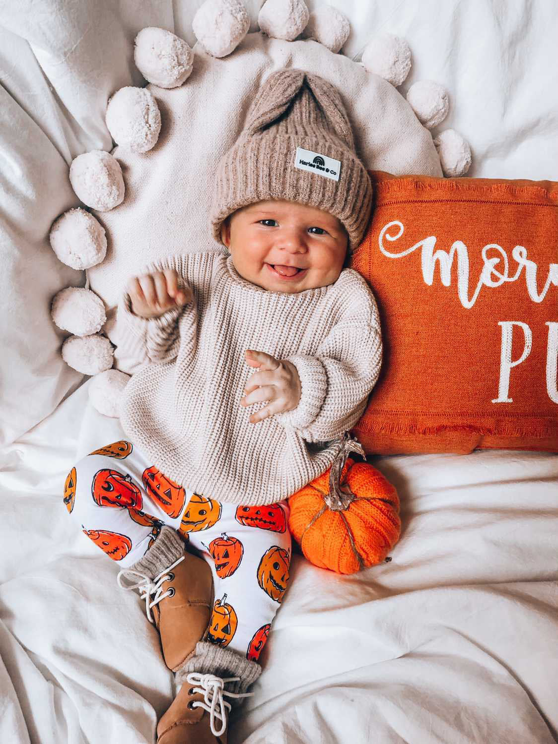 Cute Pumpkins Halloween Leggings
