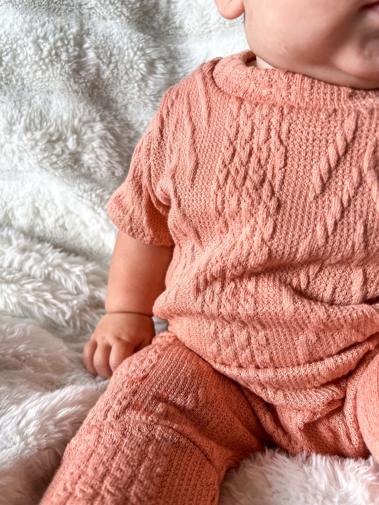 Cozy Knit Harem Romper