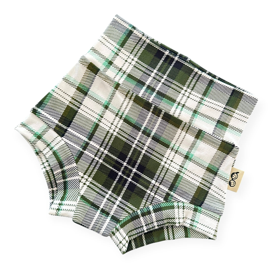 Evergreen Holiday Plaid Bummies &amp; Biker Shorts