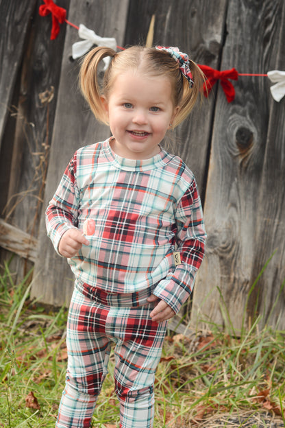 Merry Mix Plaid Lounge Set