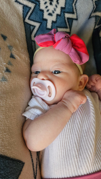 Purple and Red Stripes Headbands