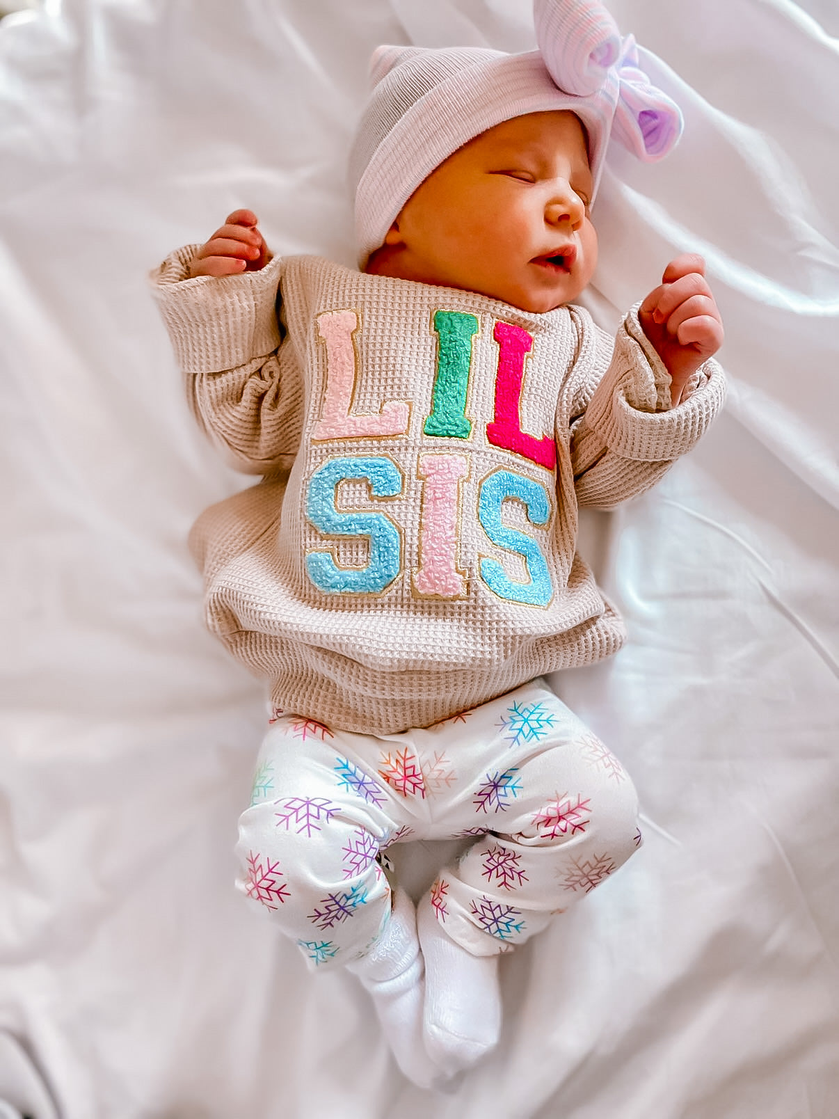 Rainbow Snowflakes Leggings