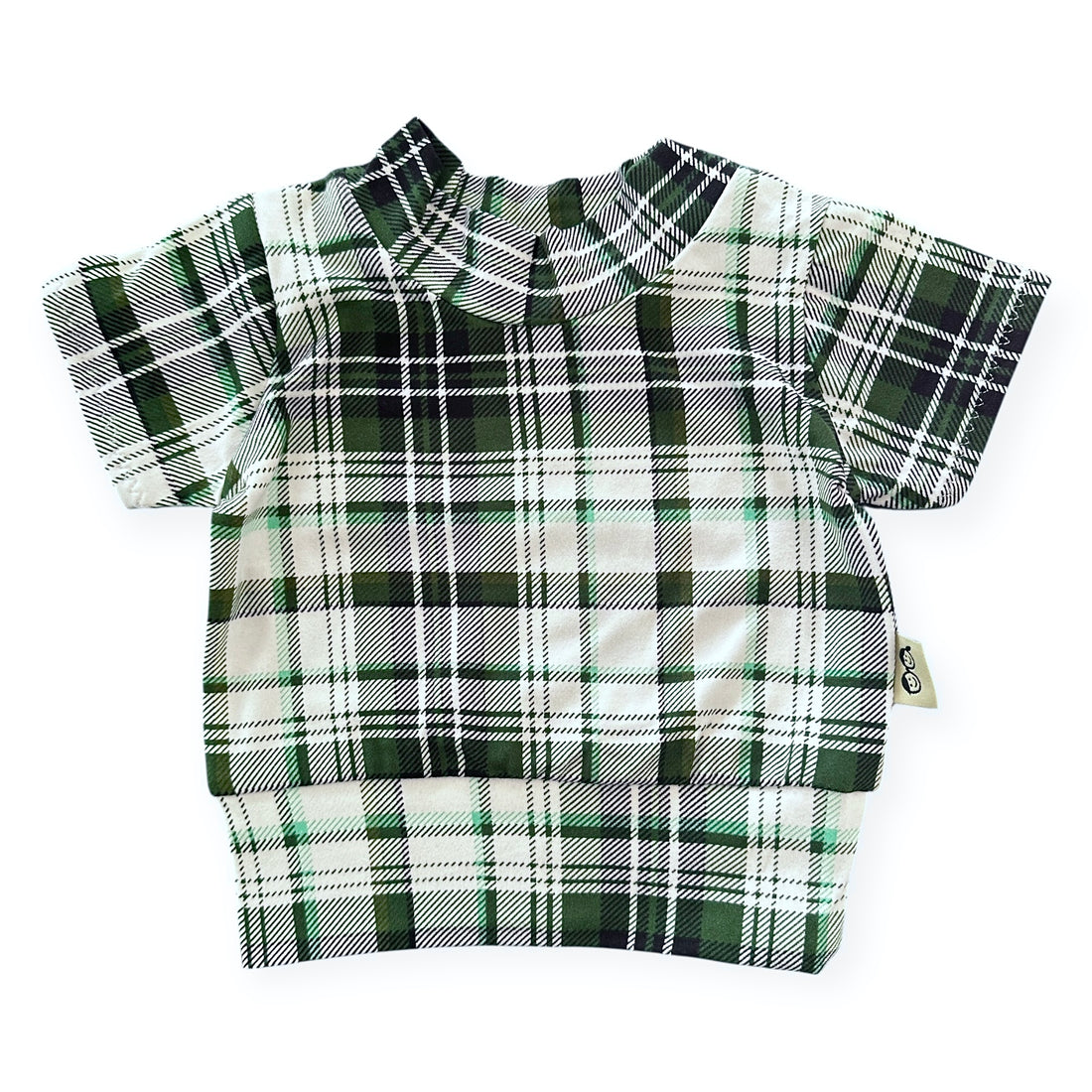 Evergreen Holiday Plaid Top - Short, Long or Sleeveless