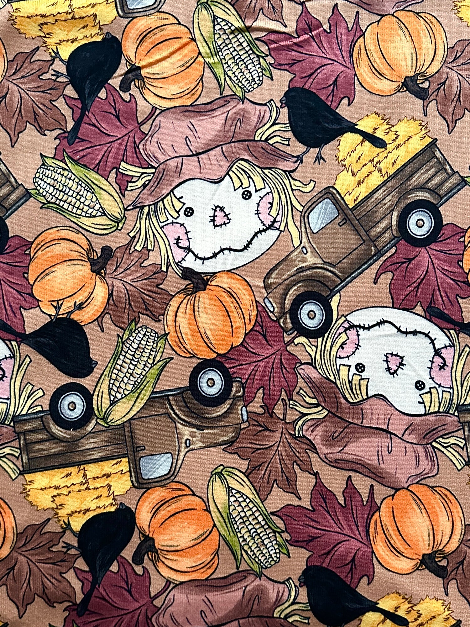 Pumpkin Truck Adventures  - Limited Vault Fabric