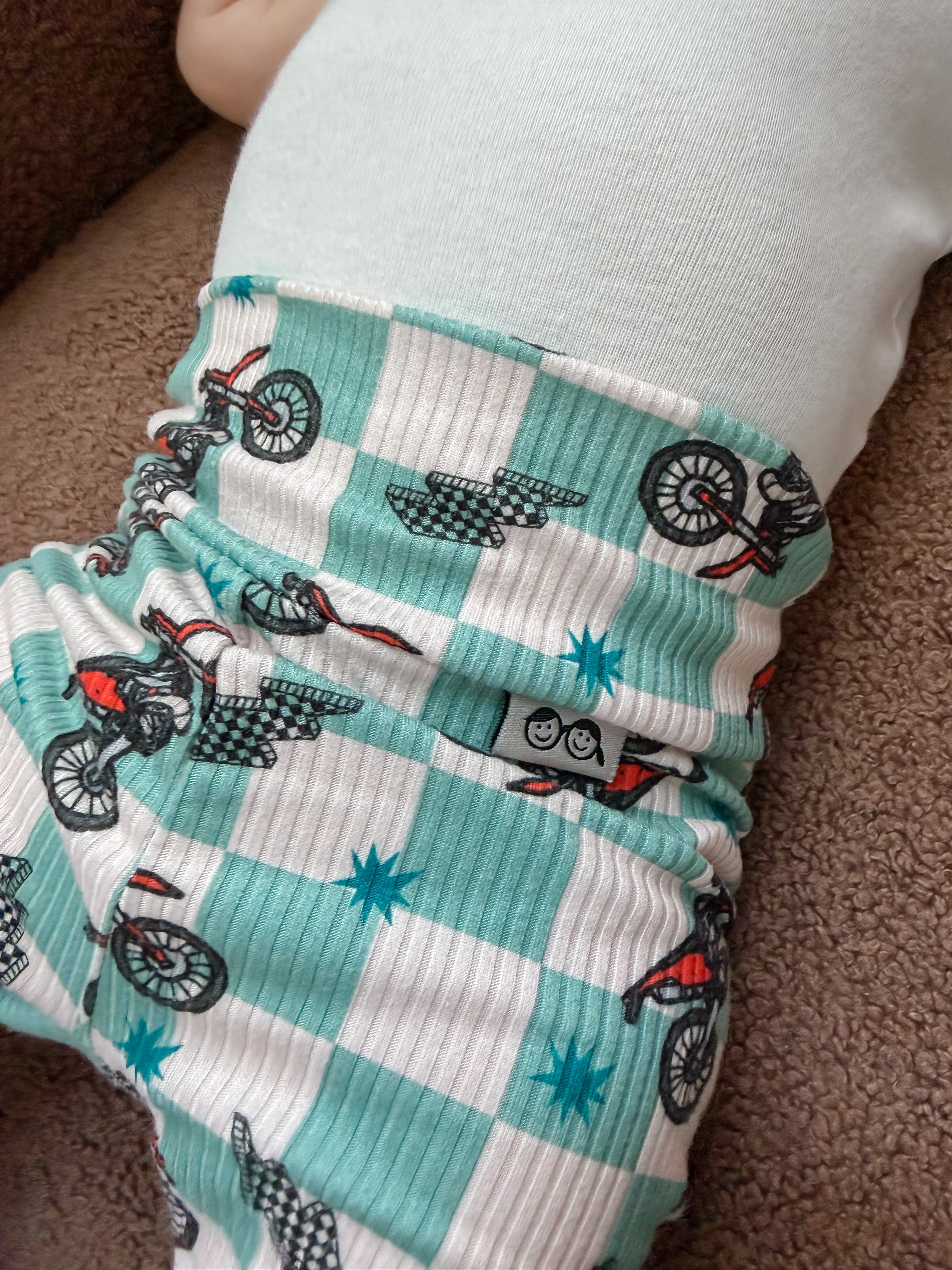 Dirt Bike Checkers Ribbed Collection