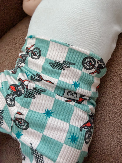 Dirt Bike Checkers Ribbed Collection
