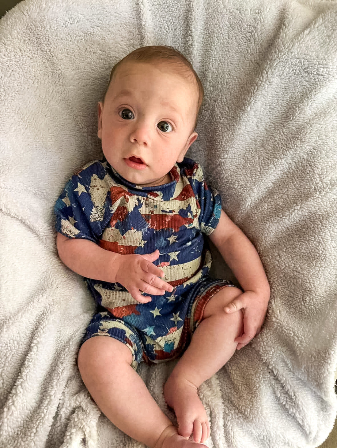 Distressed Stars &amp; Stripes Ribbed Collection