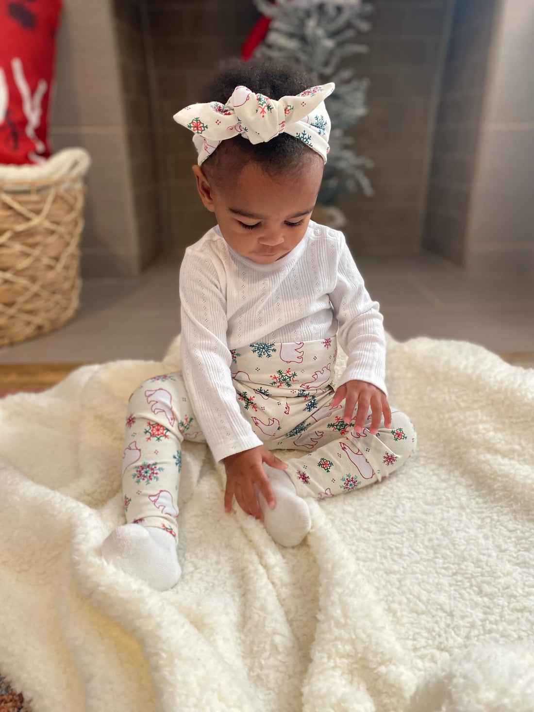 Christmas Polar Bears Leggings