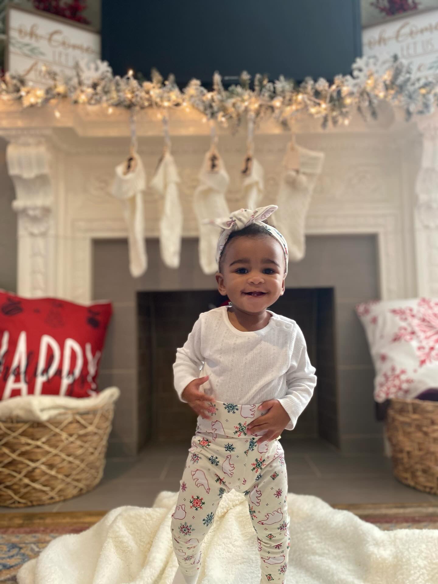 Christmas Polar Bears Leggings