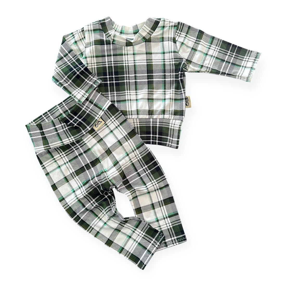 Evergreen Holiday Plaid Lounge Set