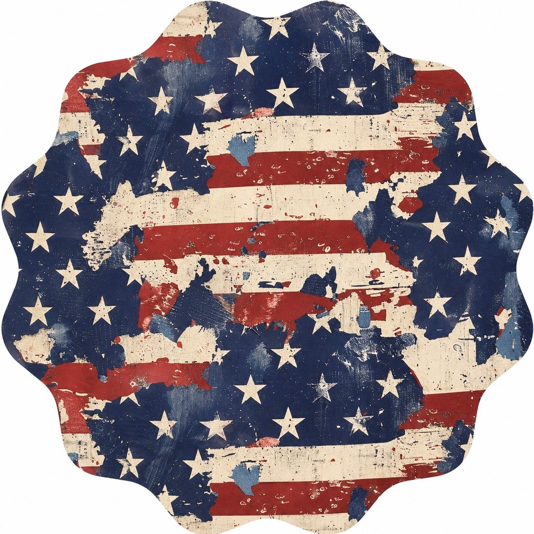 Distressed Stars &amp; Stripes Ribbed Collection