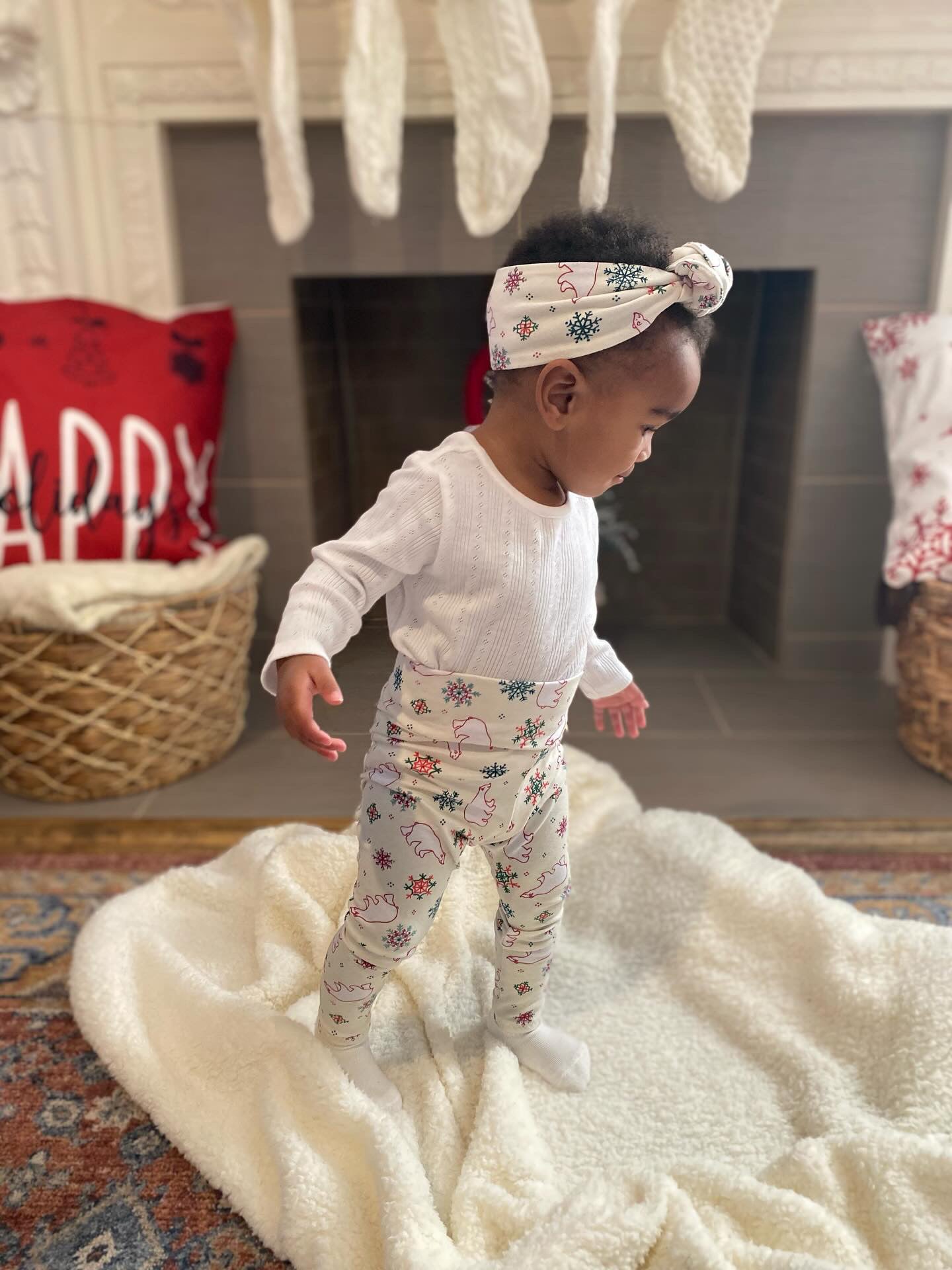 Christmas Polar Bears Leggings