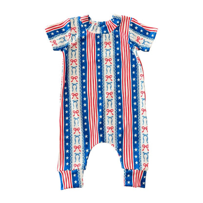 Americana Bow Stripe Ribbed Collection