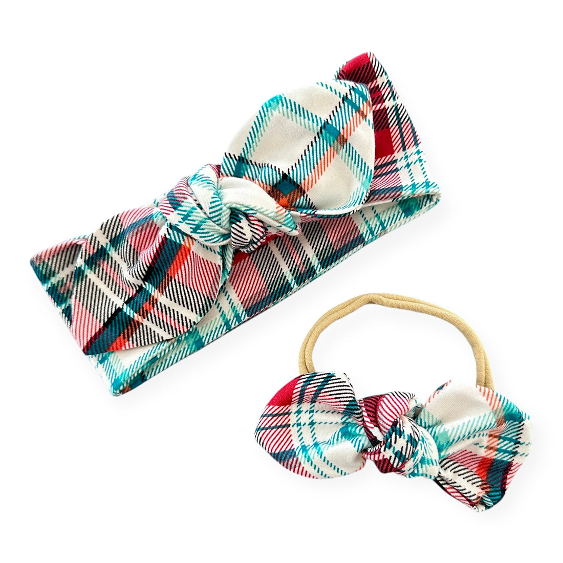 Merry Mix Plaid Headbands