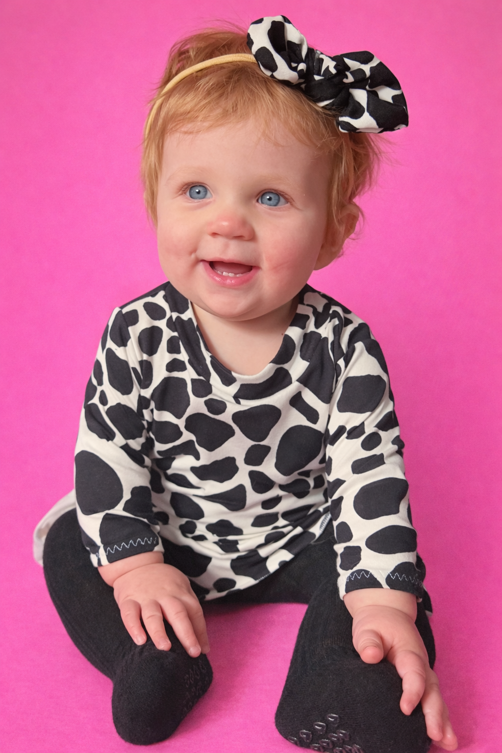 Cow Print Dress