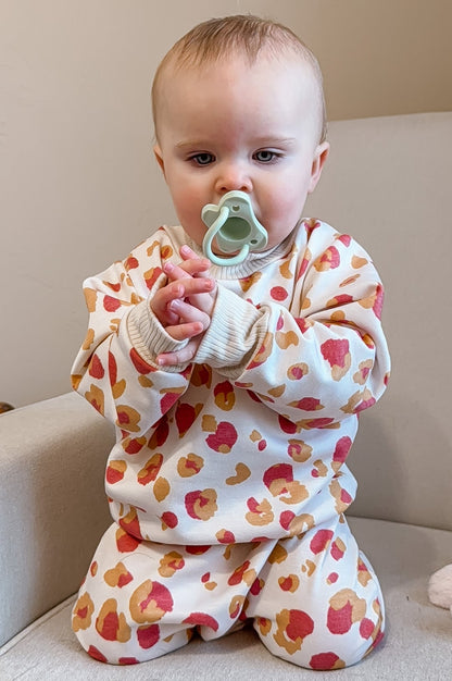 Sunset Leopard Lounge Set