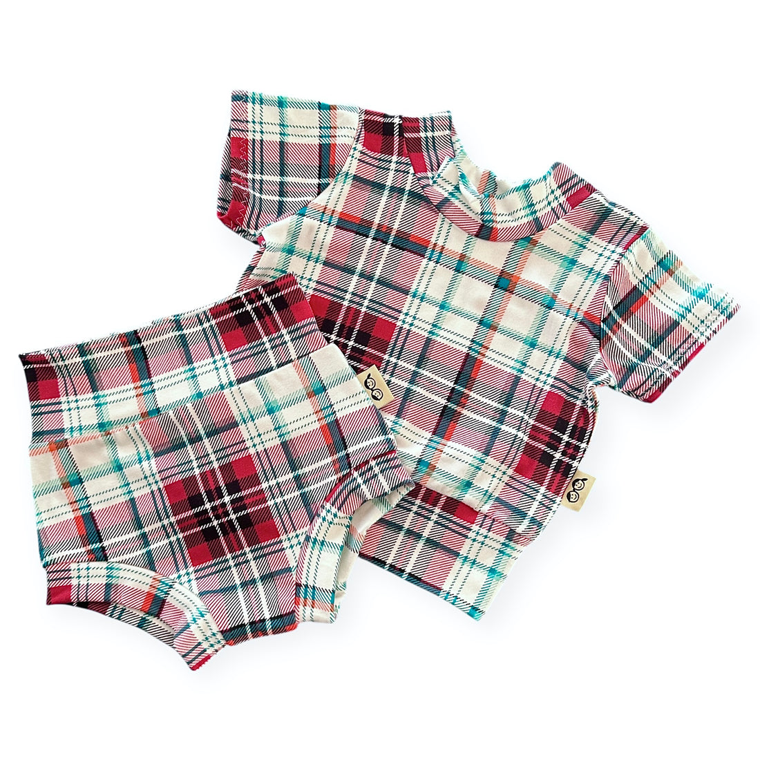 Merry Mix Plaid Summer Lounge Set