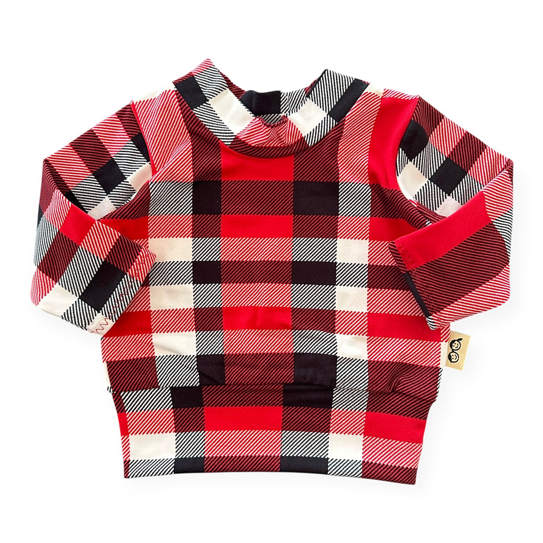 Classic Red Plaid Top - Short, Long or Sleeveless