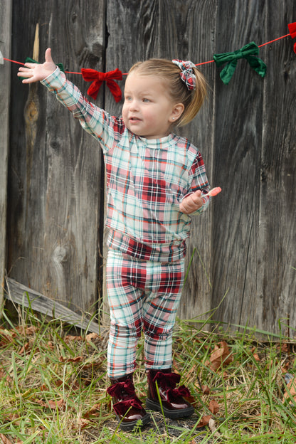 Merry Mix Plaid Lounge Set