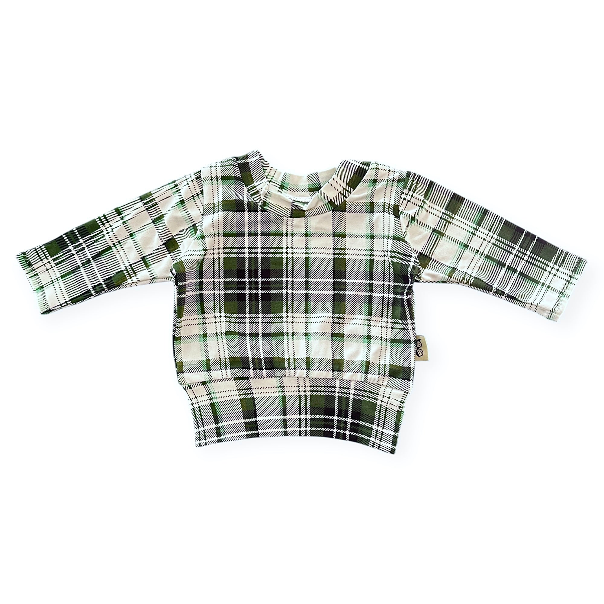 Evergreen Holiday Plaid Top - Short, Long or Sleeveless