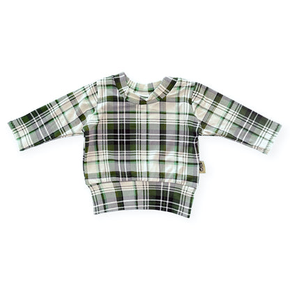 Evergreen Holiday Plaid Top - Short, Long or Sleeveless