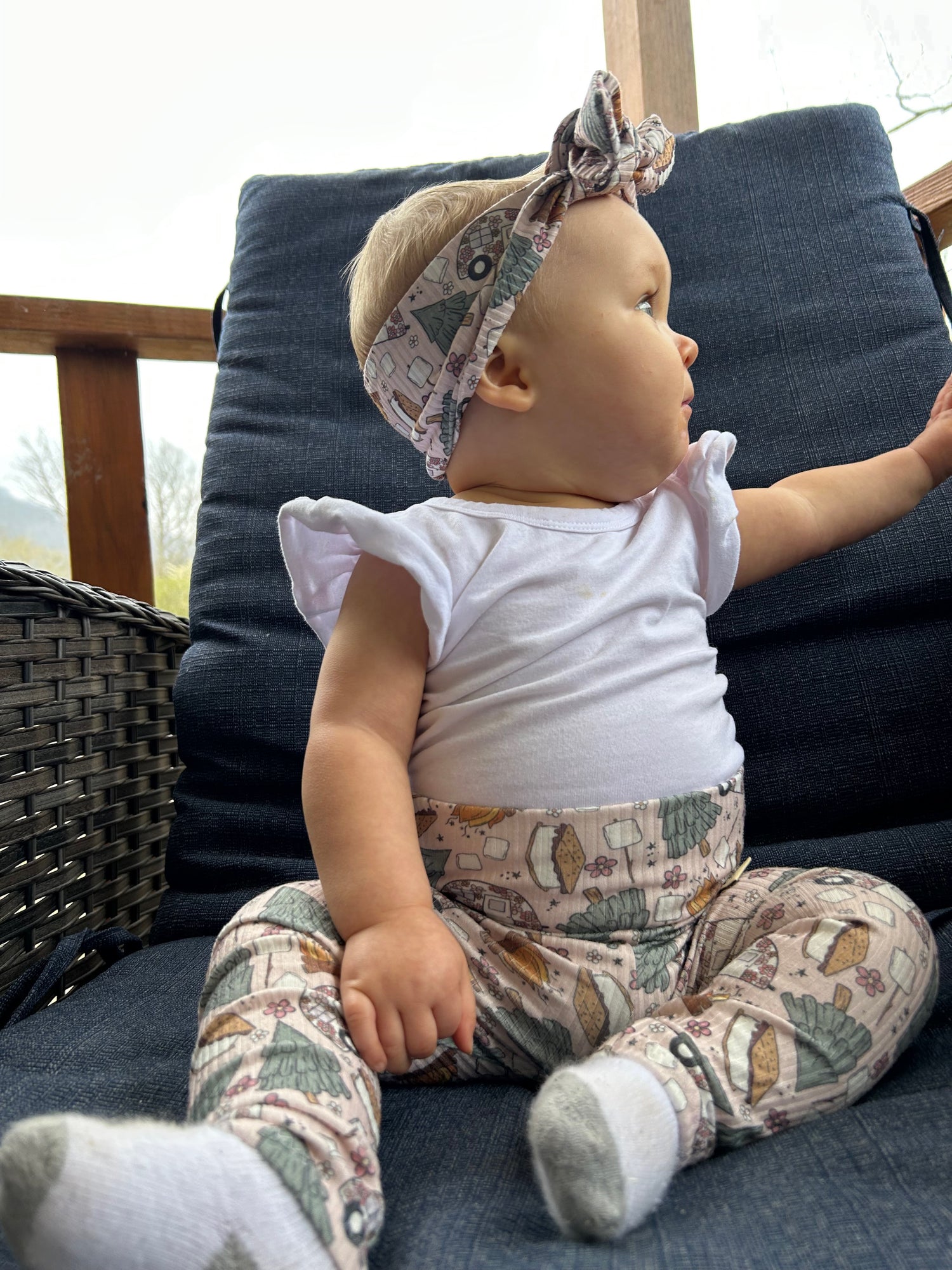 Campfire &amp; S’mores Ribbed Leggings
