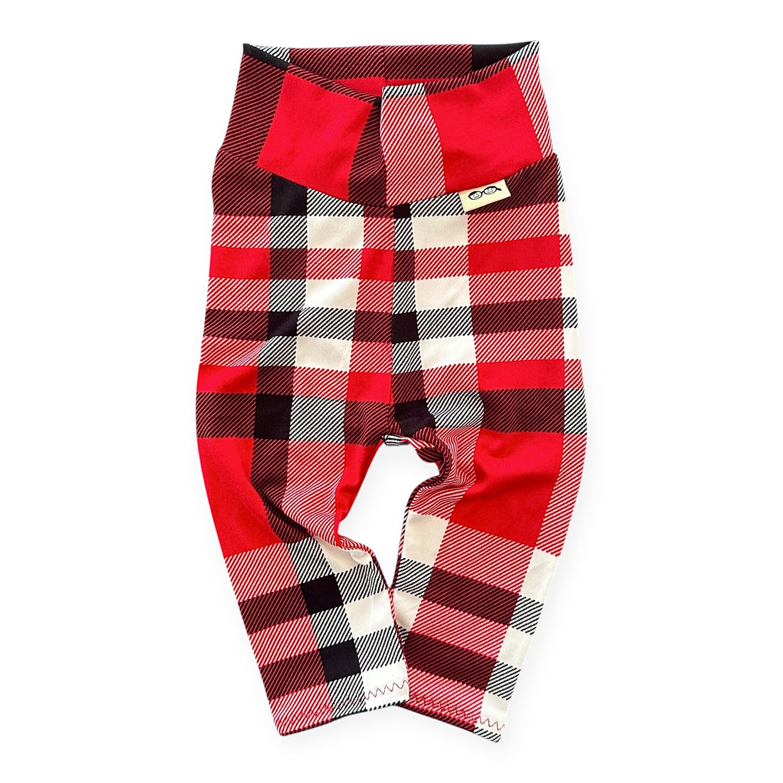 Classic Red Plaid Leggings