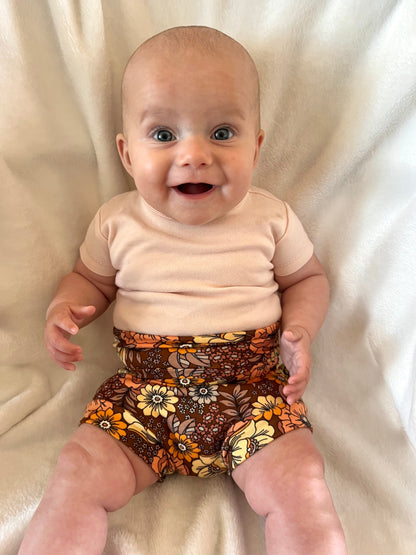 Fall Floral Bummies