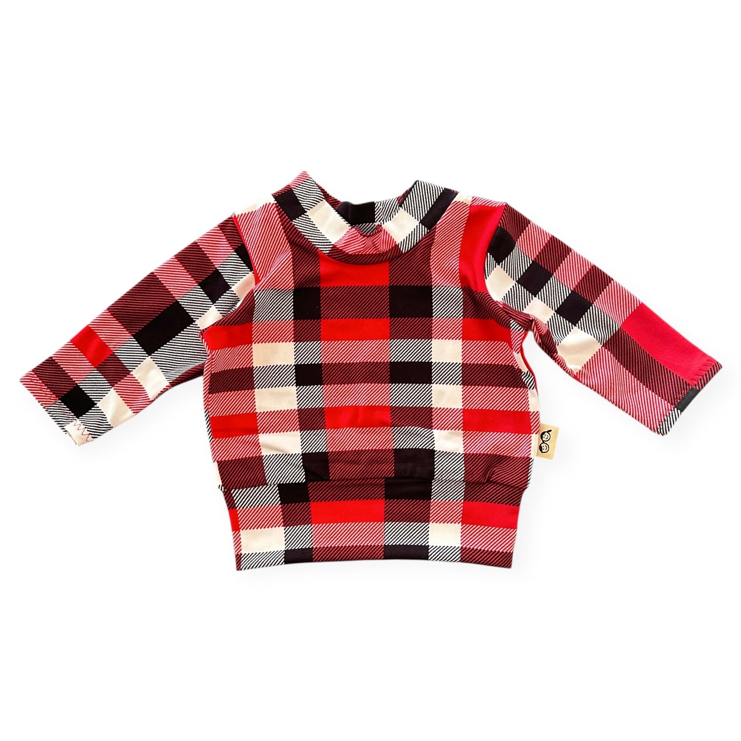 Classic Red Plaid Top - Short, Long or Sleeveless