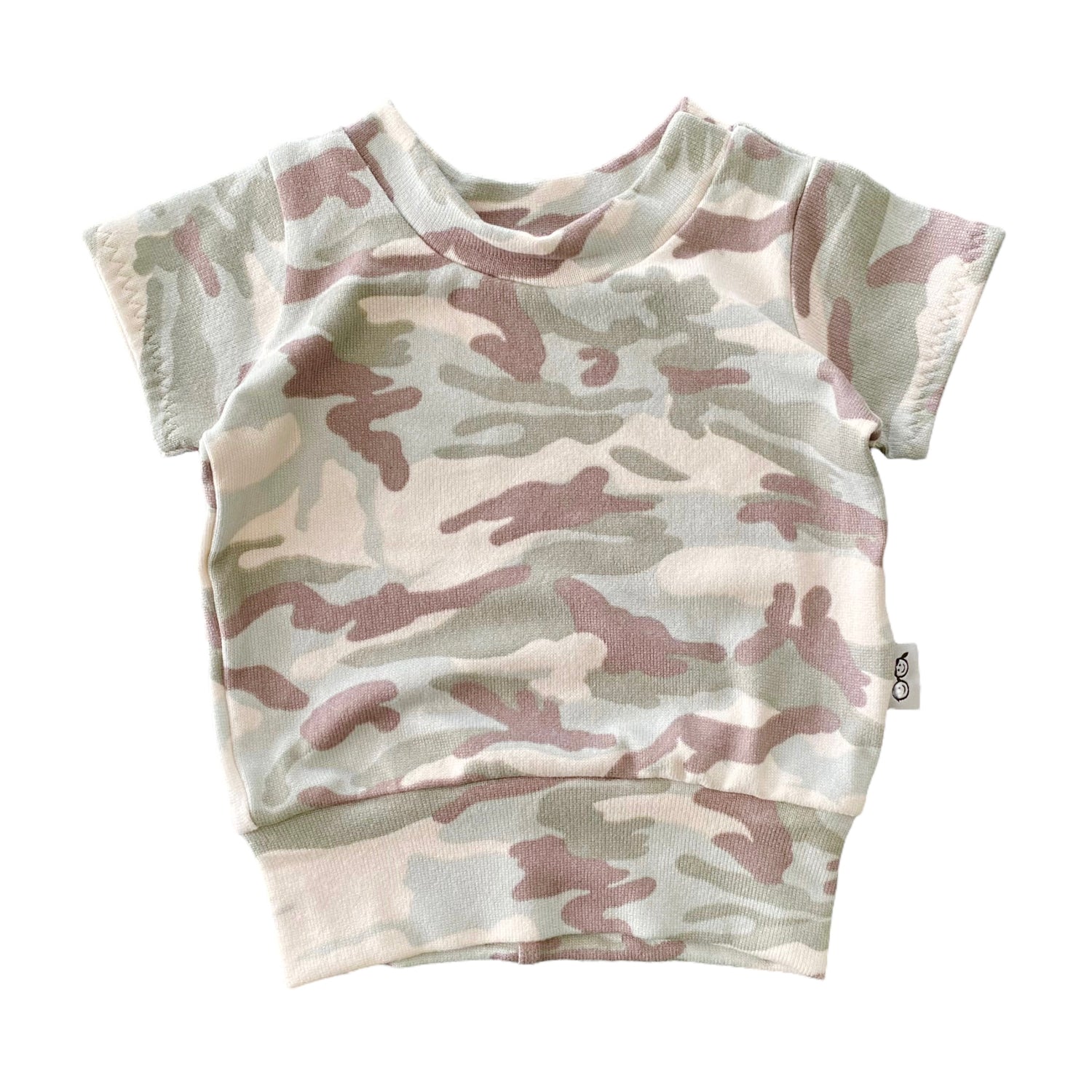 Green Camo Summer Lounge Top