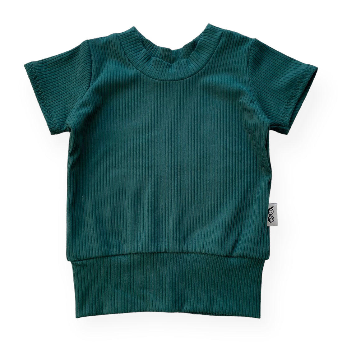 Hunter Green Ribbed Summer Lounge Set