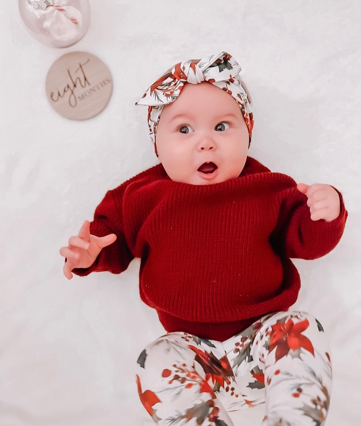 Christmas Poinsettia Headbands