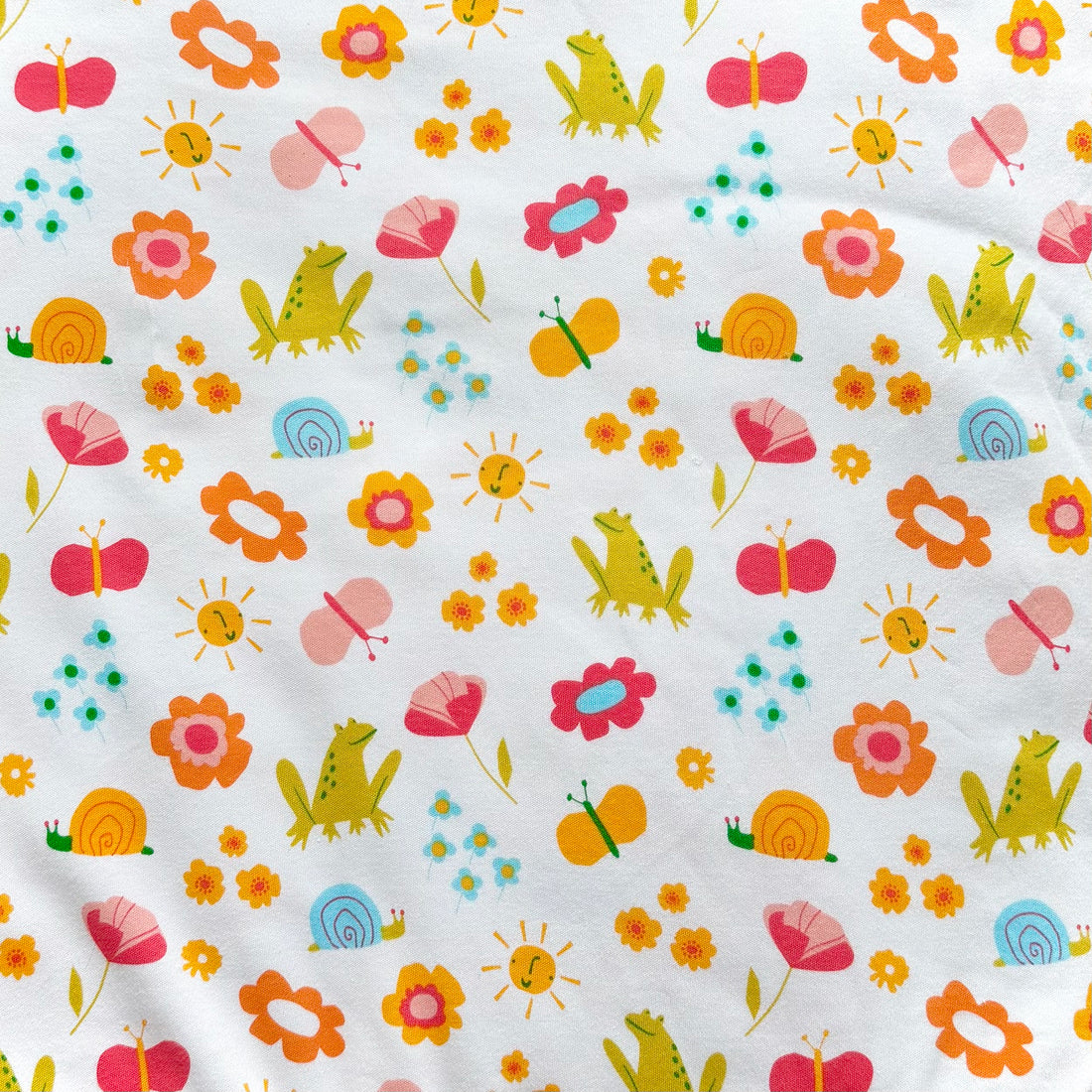 Frogs &amp; Flowers - Limited Vault Fabric