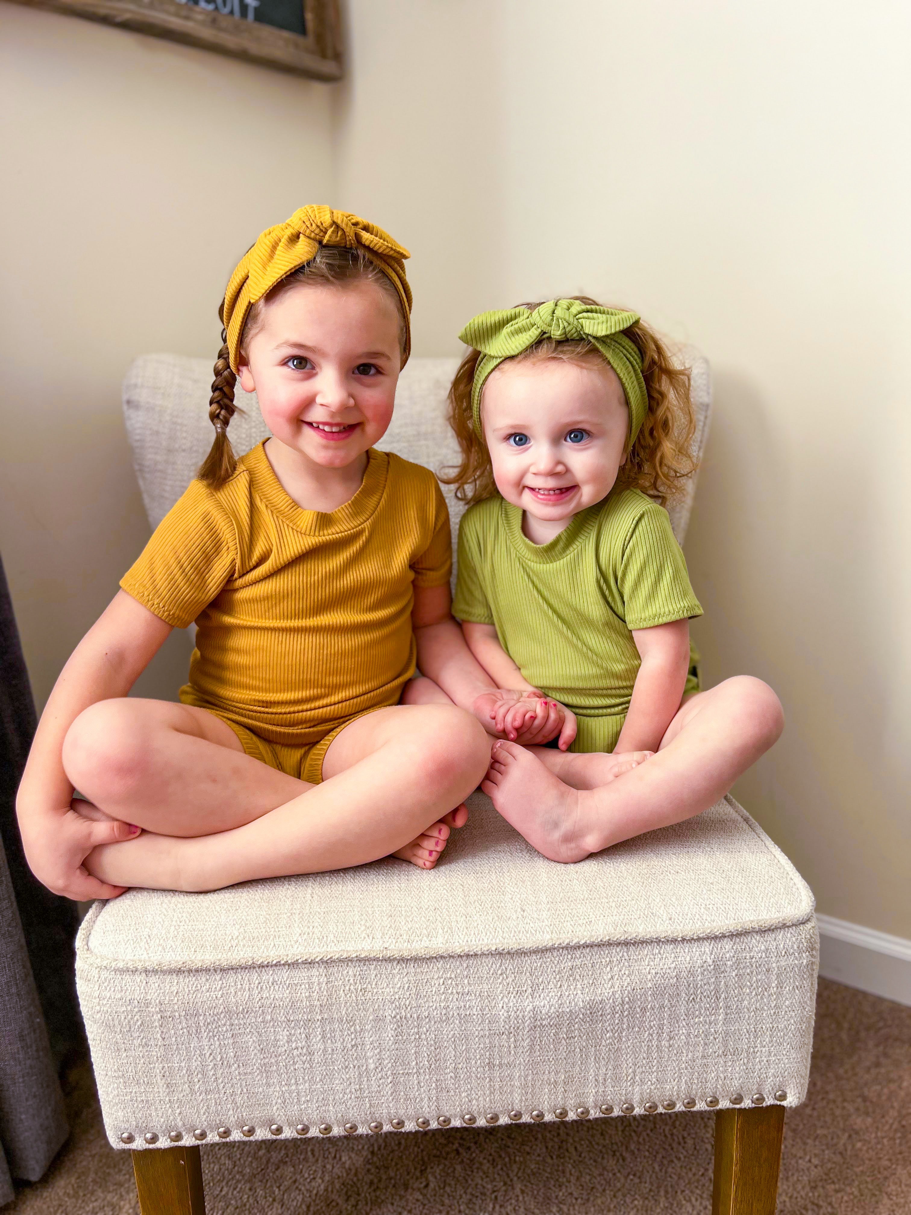 Avocado Ribbed Headbands