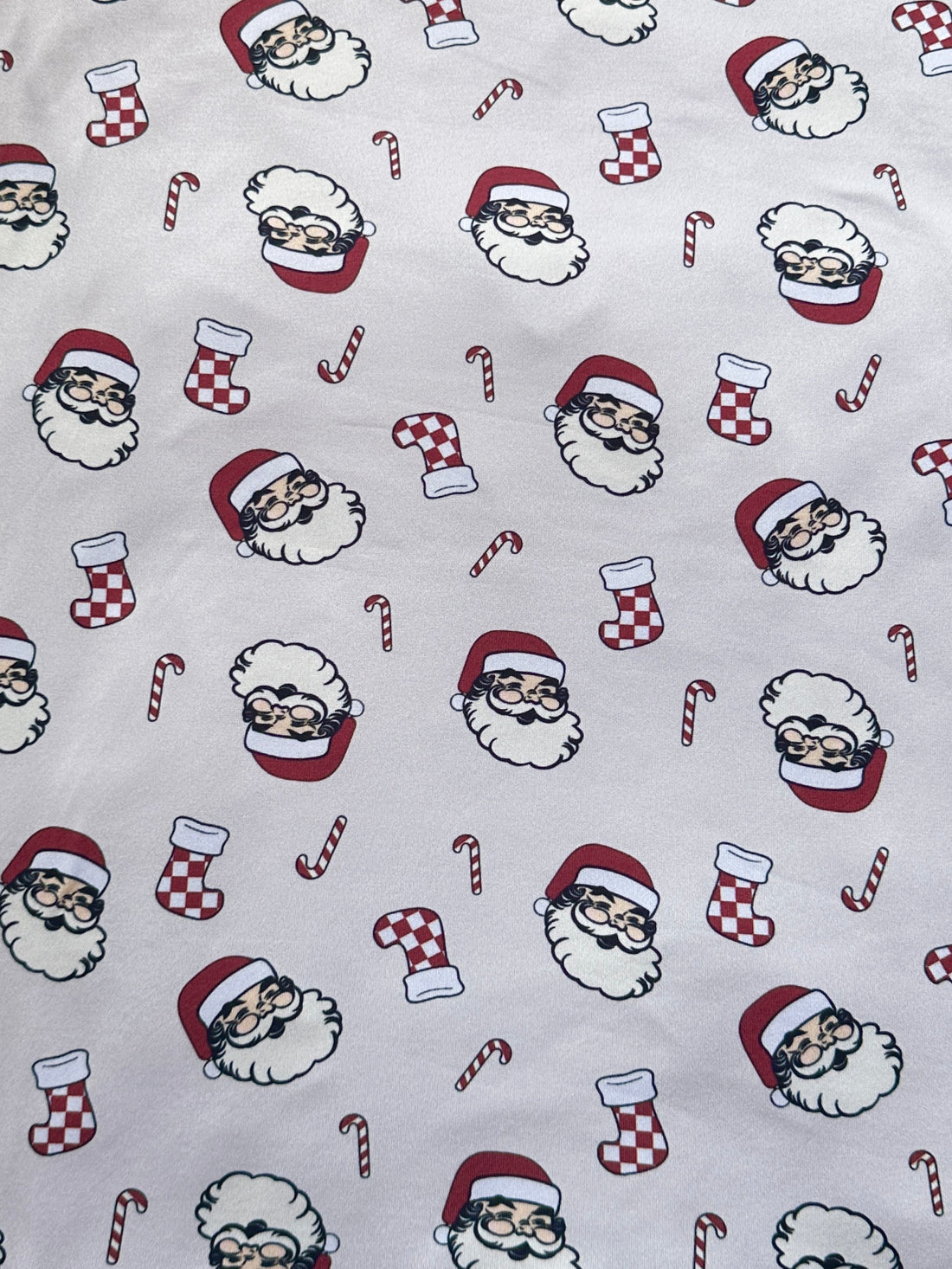 Santa &amp; Candy Canes - Limited Vault Fabric