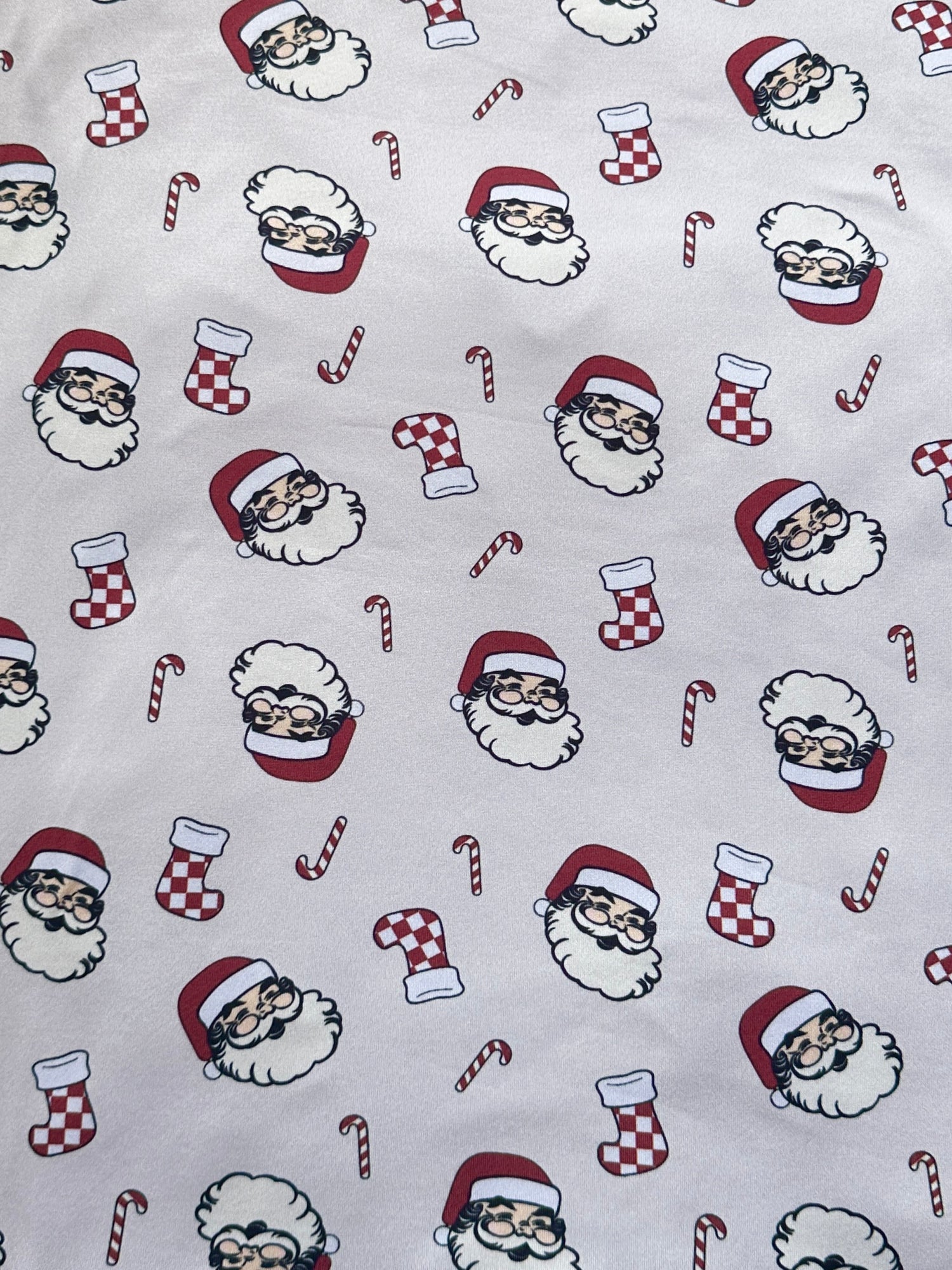 Santa &amp; Candy Canes - Limited Vault Fabric