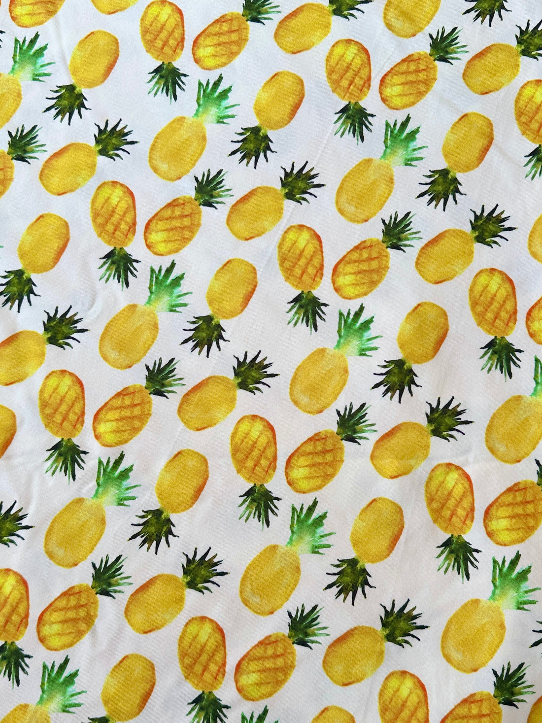 Golden Pineapples - Limited Vault Fabric