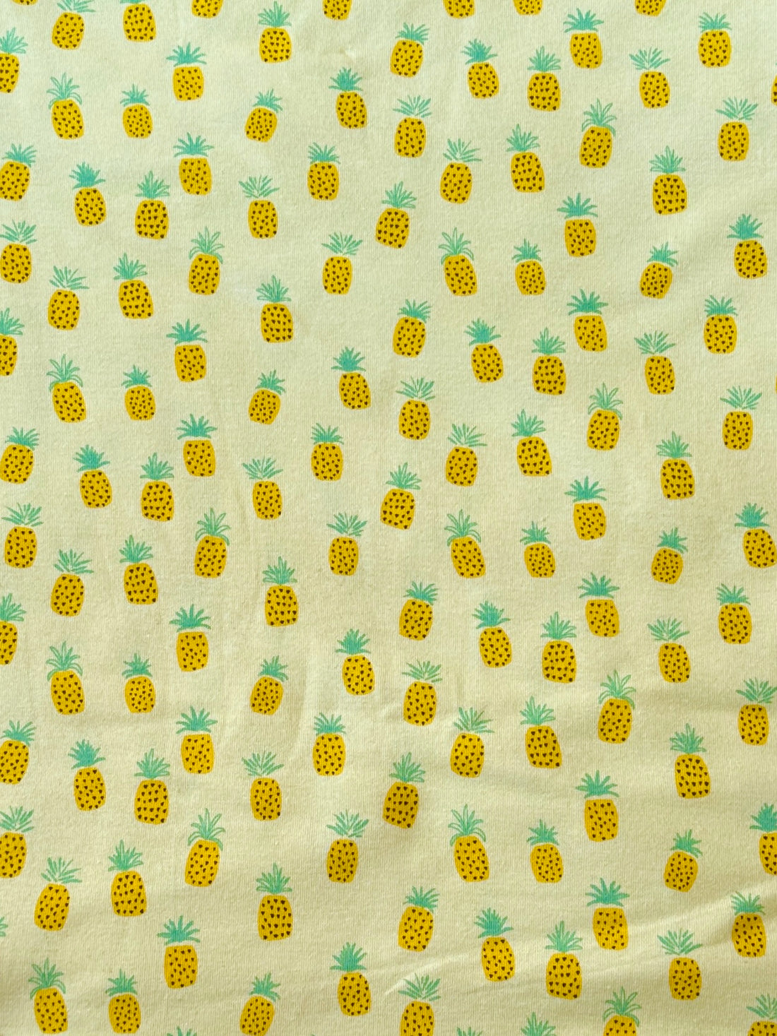 Yellow Pineapples - Limited Vault Fabric
