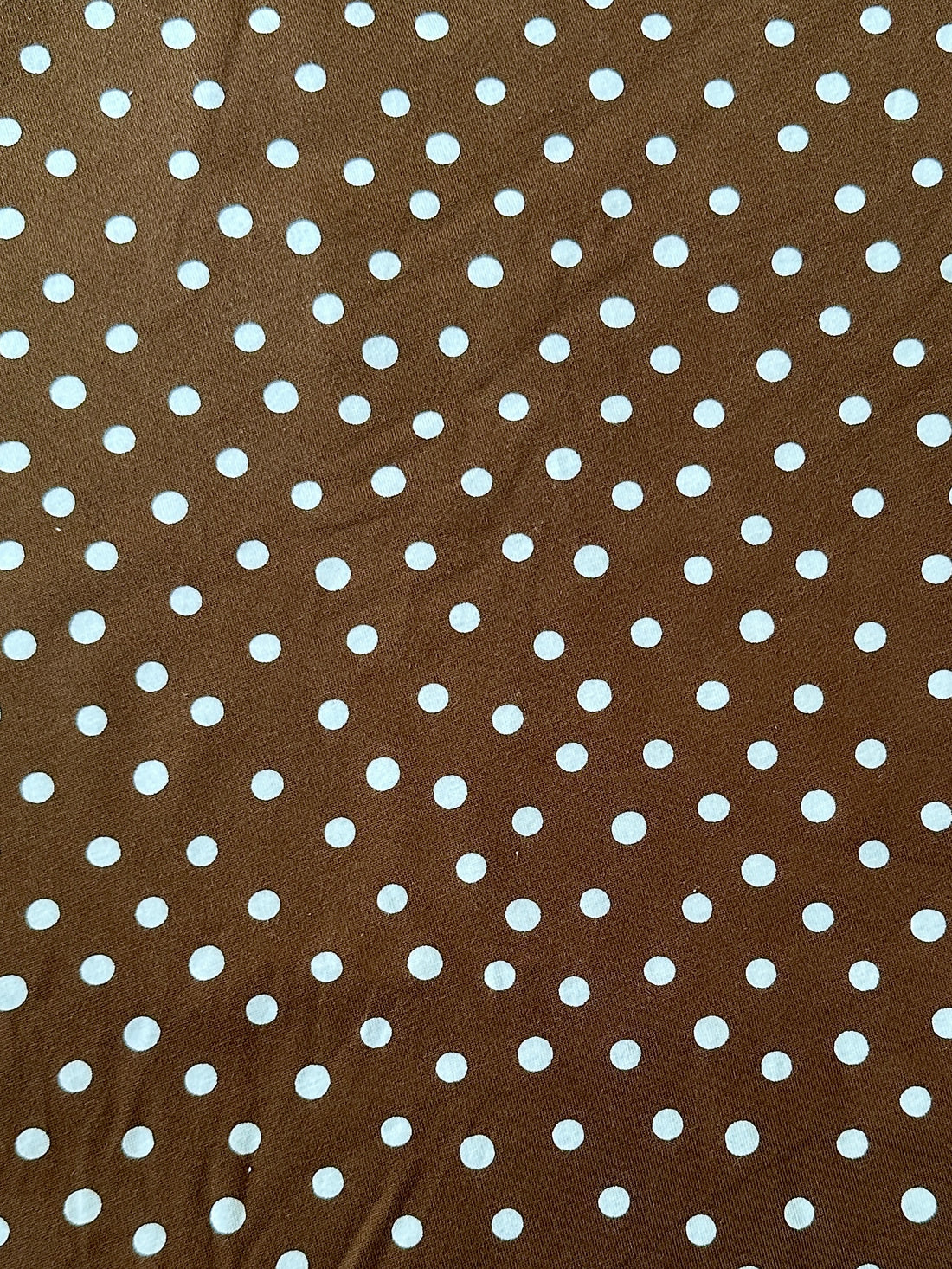 Brown Polka Dots - Limited Vault Fabric