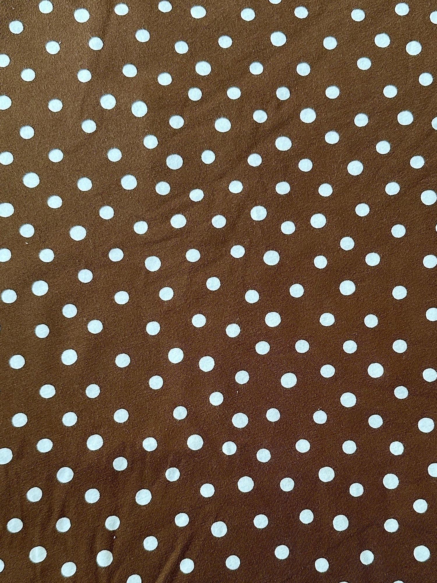 Brown Polka Dots - Limited Vault Fabric